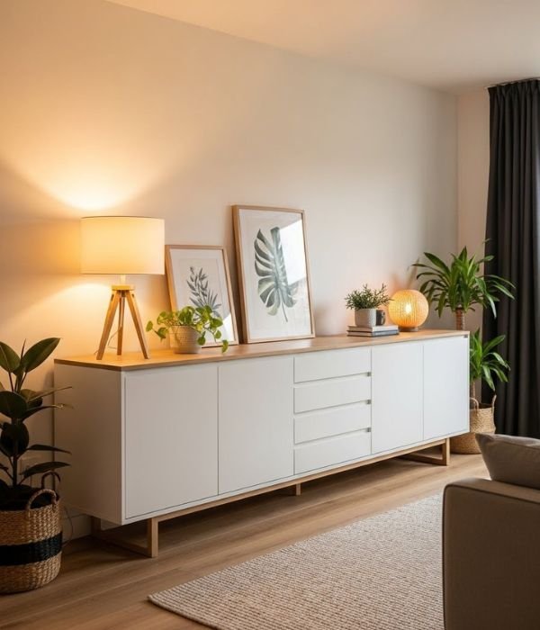 DIY Living Room Storage Cabinet: 11 Creative Ideas You Can Actually Build 5 DIY Sideboard Cabinet for Extra Surface Space