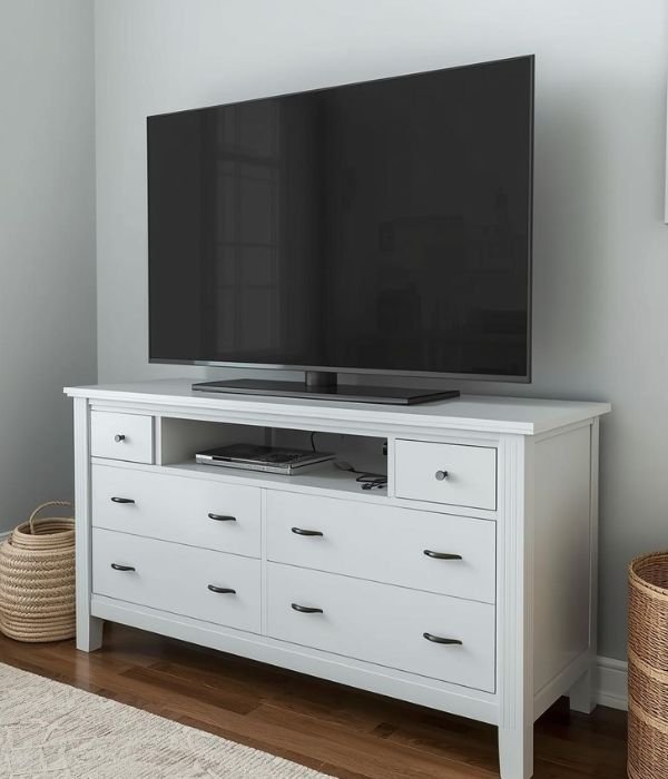 DIY TV Media Storage Ideas