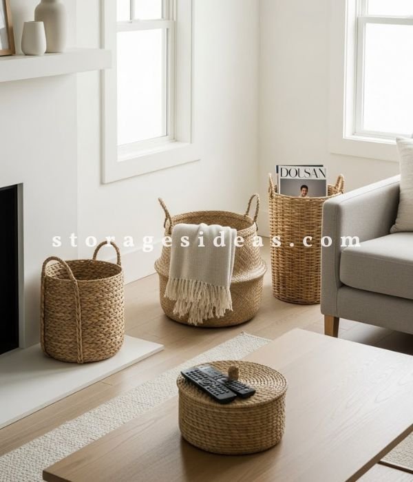 Keeping Basket Storage From Turning Into Junk Storage