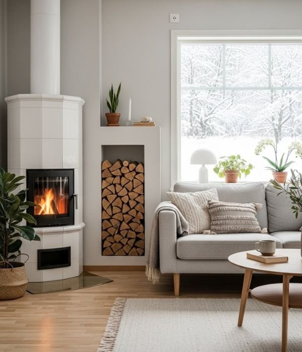 Keeping Indoor Log Storage Clean Dry and Safe