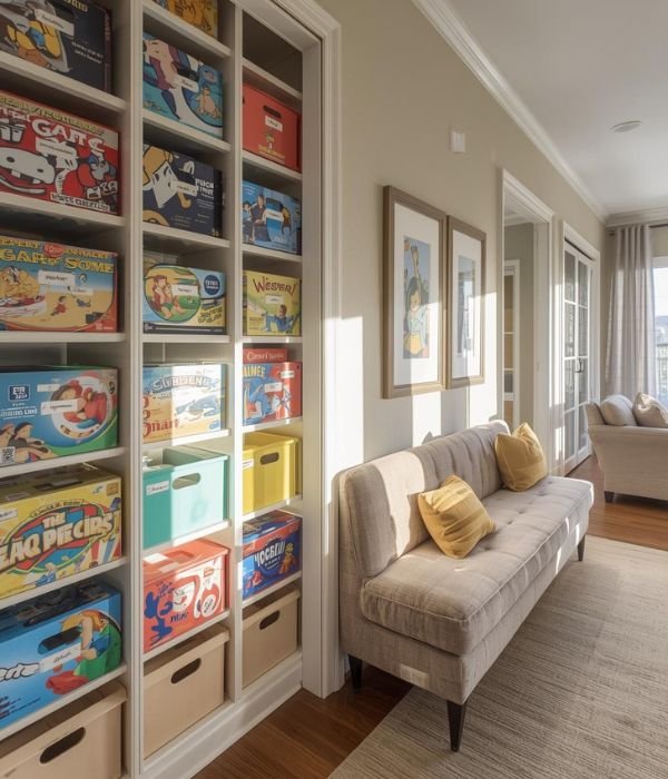 Kid Friendly Storage Without Letting Games Take Over