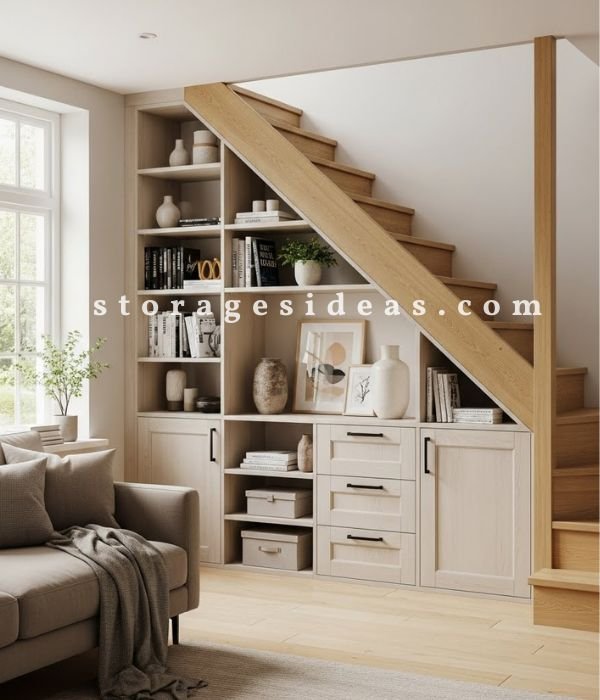 Open vs Closed Under Stairs Storage Mixed Use