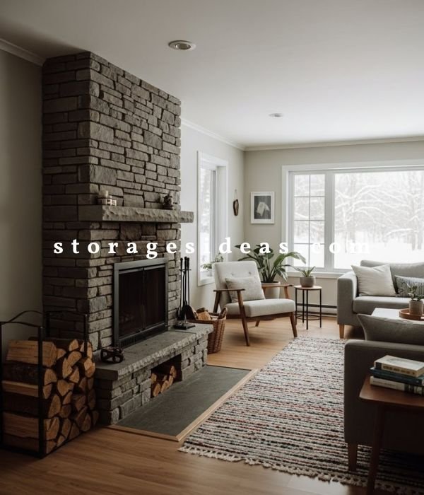 Seasonal Log Rotation in the Living Room