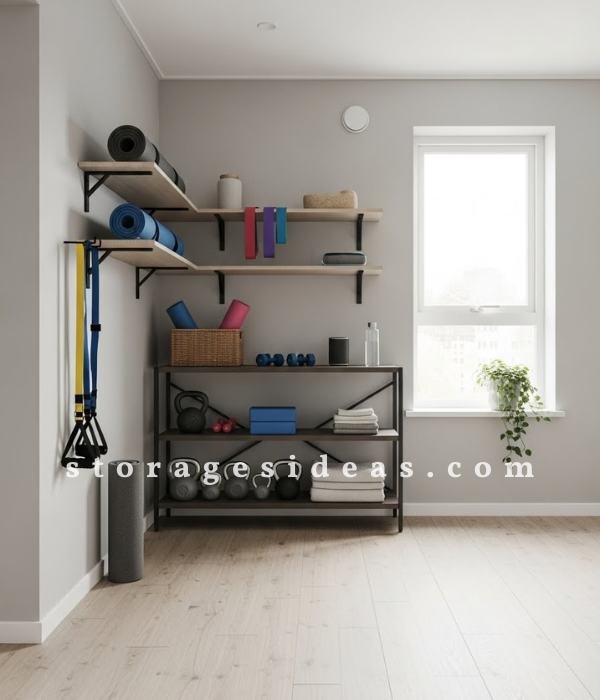 Workout Equipment Storage in the Home: 10 Genius Ways I Finally Got My Space Under Control 5 Shelving That Turned Chaos Into Calm