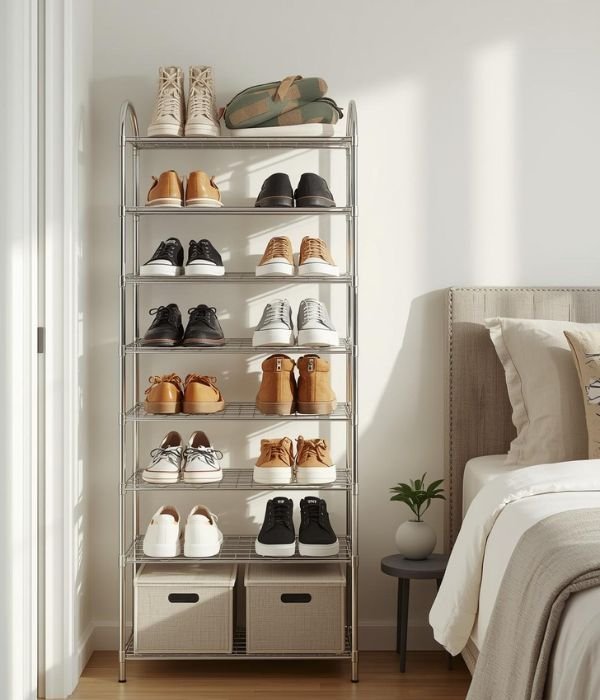 Genius Shoe Storage Solutions for Small Spaces That Actually Work 8 Shoe Storage Ideas for Apartments and Renters