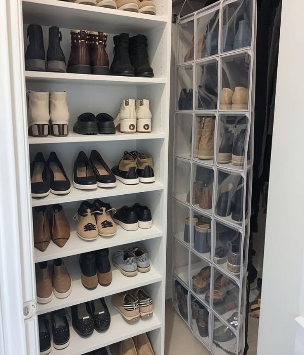 Genius Shoe Storage Solutions for Small Spaces That Actually Work 5 Shoe Storage Inside Small Closets