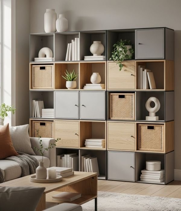 Styling Cube Storage So It Looks Intentional