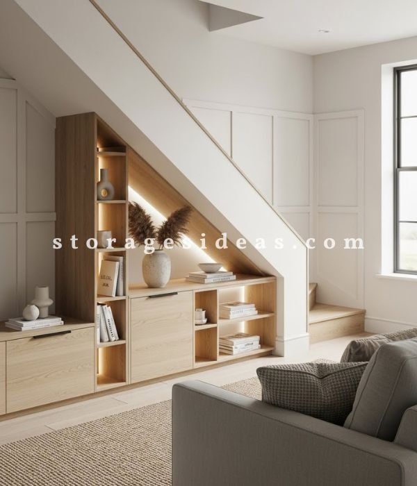 Styling Under Stairs Storage So It Feels Intentional