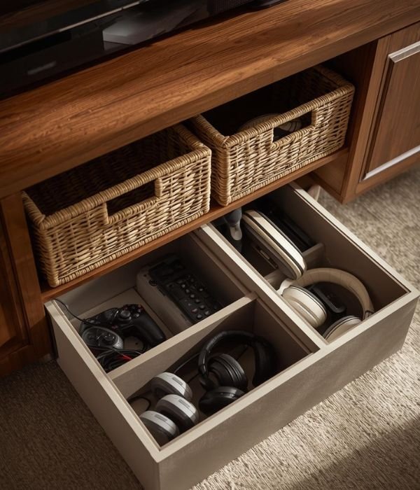 Using Baskets Bins for Daily Media Items