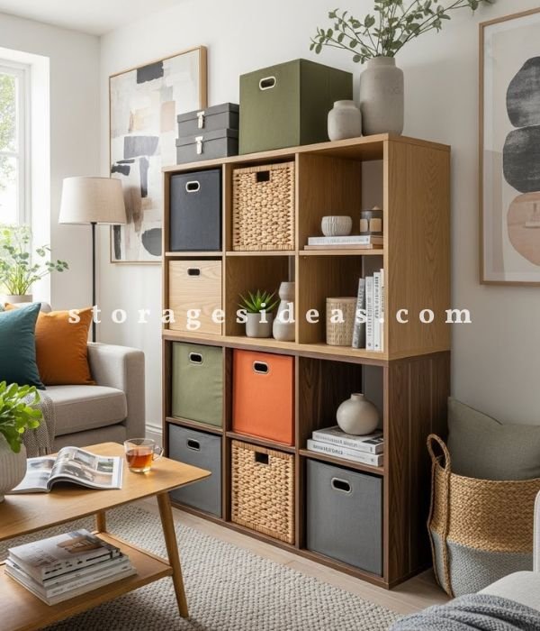 Using Bins Boxes and Inserts Inside Cubes