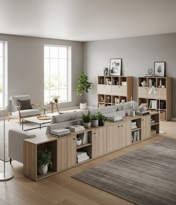 Where Cube Storage Works Best in a Living Room