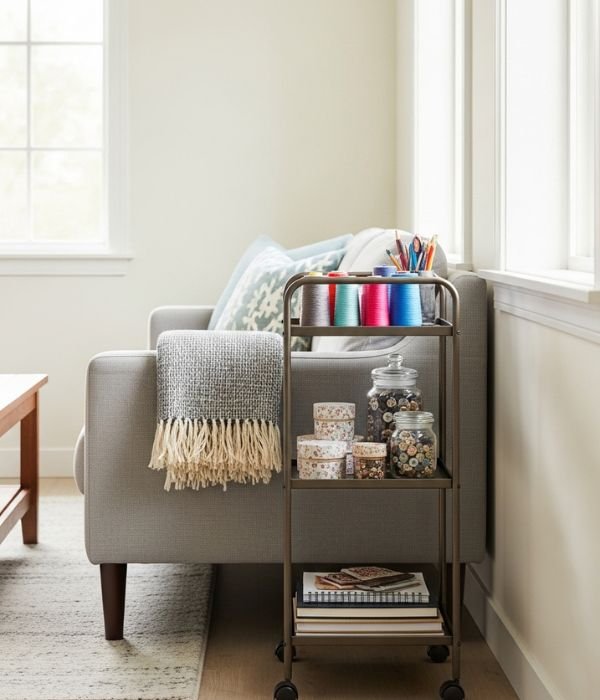 Slide a Rolling Cart Into the Gap