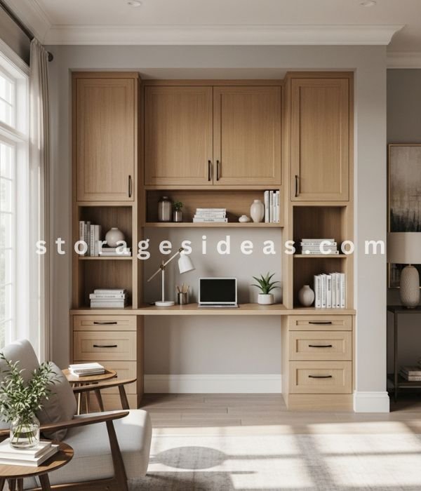 A Built In Desk Alcove