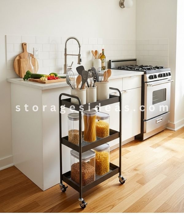 A Rolling Kitchen Cart