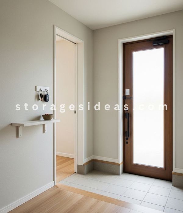 8 Effortless Entryway Storage Ideas for Small Spaces That Don’t Make Your Entry Feel Crowded 1 A Slim Drop Zone