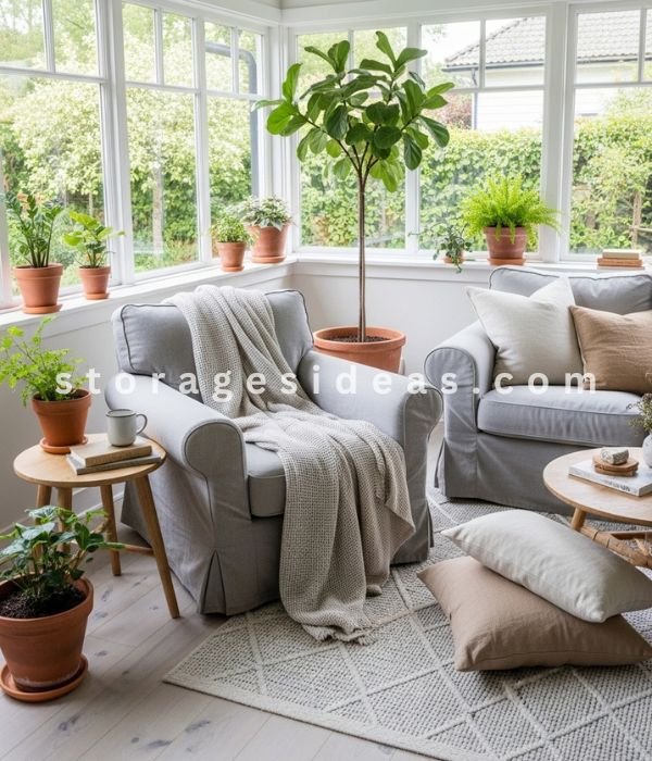 9 Practical Sunroom Ideas That Improve Comfort and Everyday Use 9 Adjust the Space