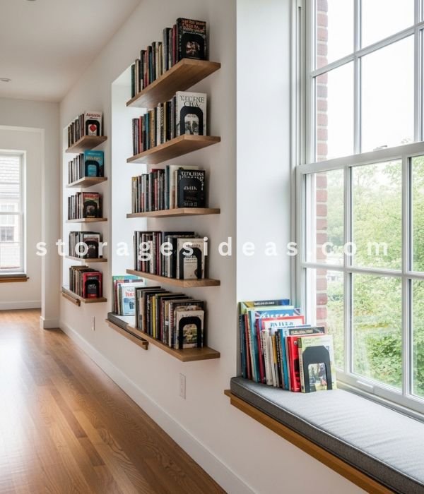 Along a Hallway Wall