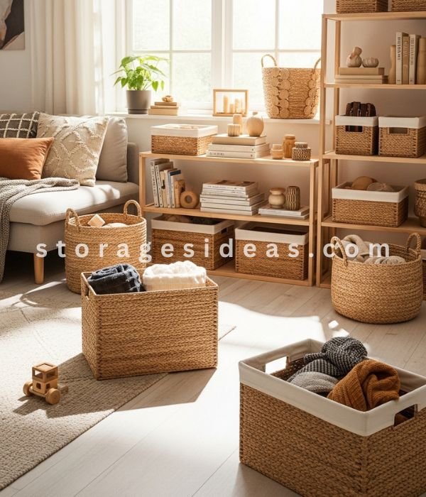 Baskets Bins and Decorative