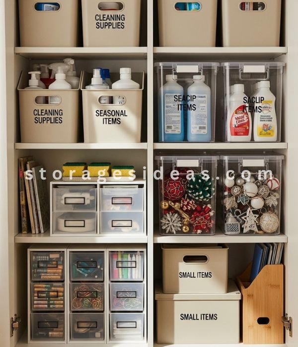 17 Genius Small Apartment Storage Tricks That Instantly Double Your Space 5 Build a Container System Thats Easy to Maintain
