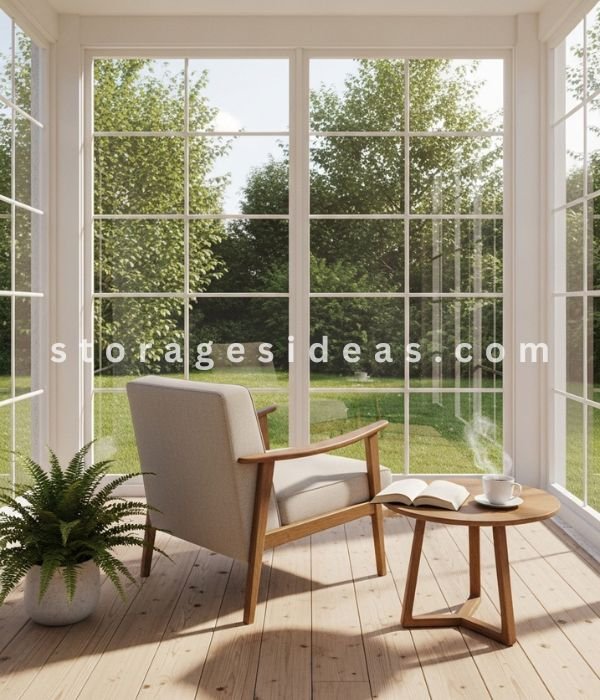 9 Practical Sunroom Ideas That Improve Comfort and Everyday Use 6 Create a Functional Purpose