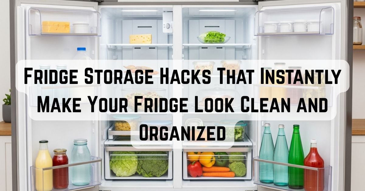 Fridge Storage Hacks That Instantly Make Your Fridge Look Clean and Organized