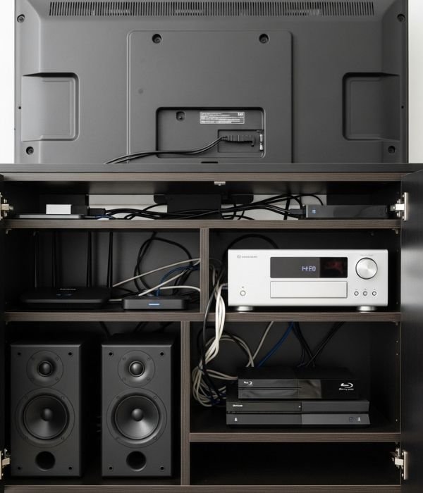 8 Simple Behind TV Storage Ideas for a Clean and Minimal Look 4 Grouping Devices Based on How Theyre Used