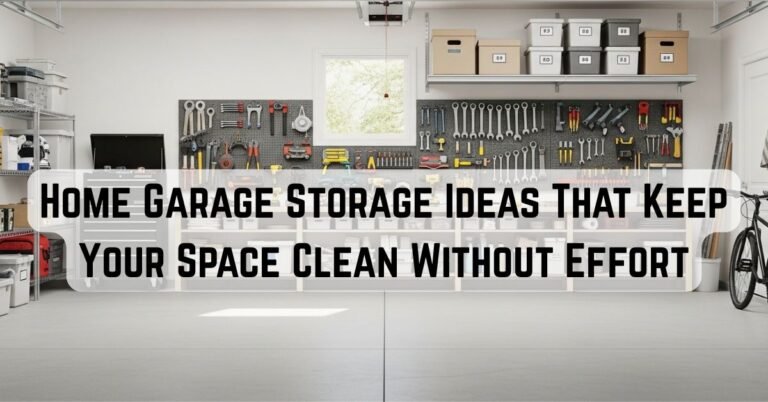 12 Inspiring Home Garage Storage Ideas That Keep Your Space Clean Without Effort