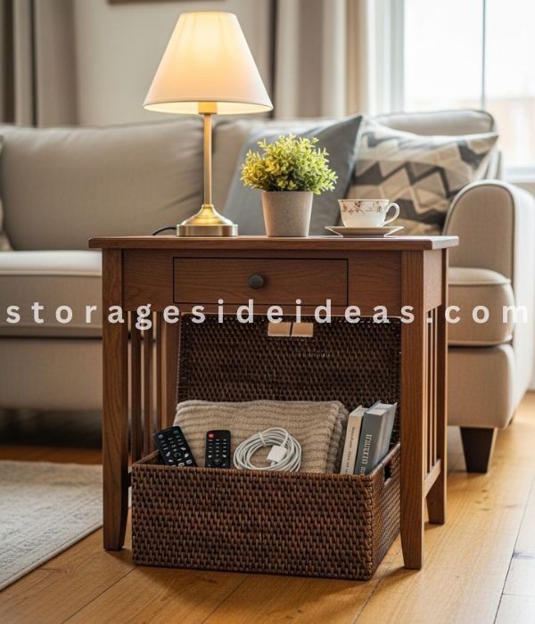 Small Space Hack: 7 Creative Under-Side Table Storage Ideas That Actually Work 1 I Created a Drop Zone