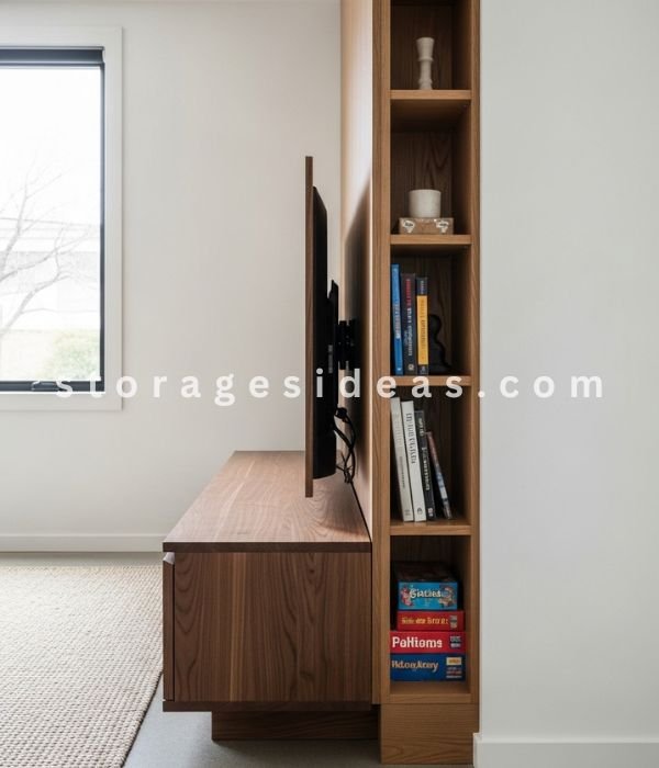 12 Hidden Storage Ideas That Make Your Home Look Clean and Clutter-Free 12 Inside Tight Furniture Gaps