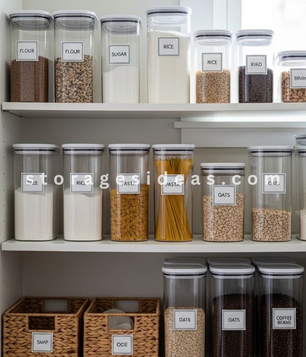 17 Genius Small Apartment Storage Tricks That Instantly Double Your Space 15 Labeling Storage Trick