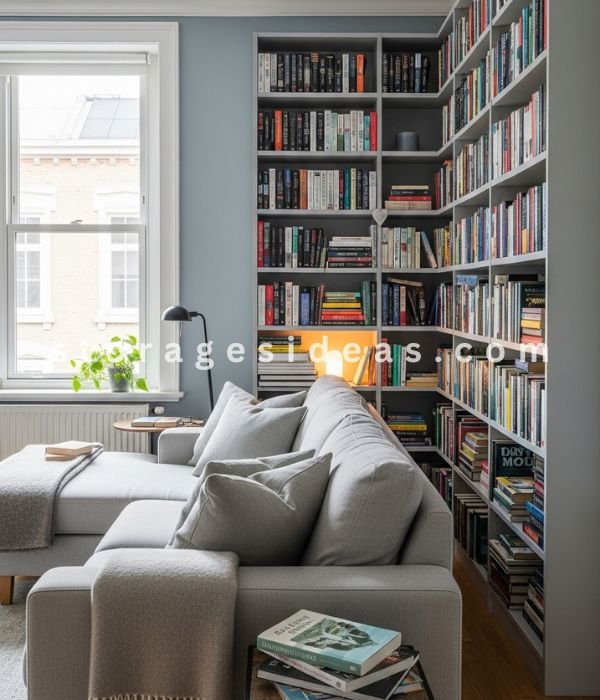 Living Room Corner Next to the Sofa