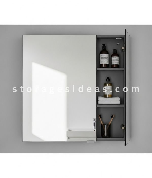 17 Genius Small Apartment Storage Tricks That Instantly Double Your Space 16 Mirror Storage Trick