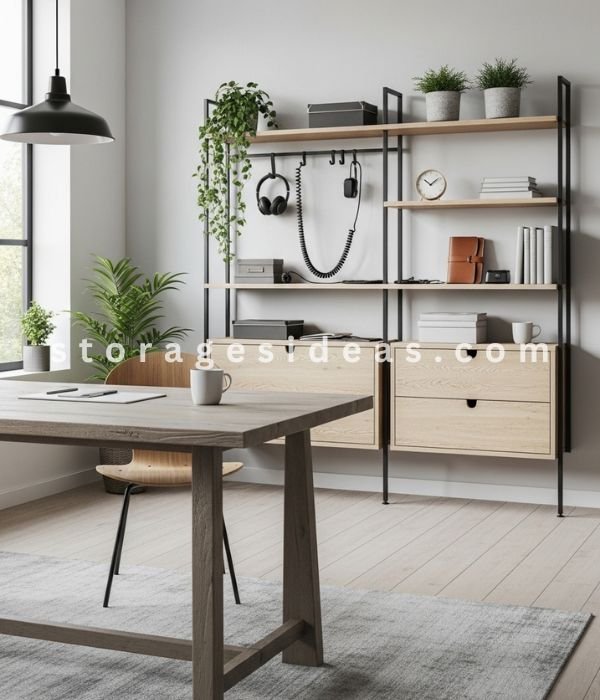 8 Smart Storage Systems That Keep Your Home Organised Automatically 2 Open Access Storage