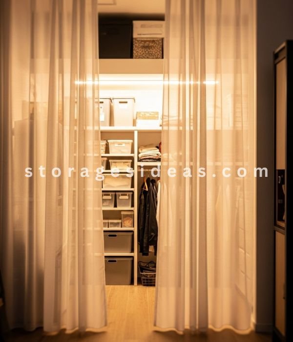 15 Living Room Partitions With Storage Ideas That Make the Space Work More Clearly 10 Pairing Soft Dividers