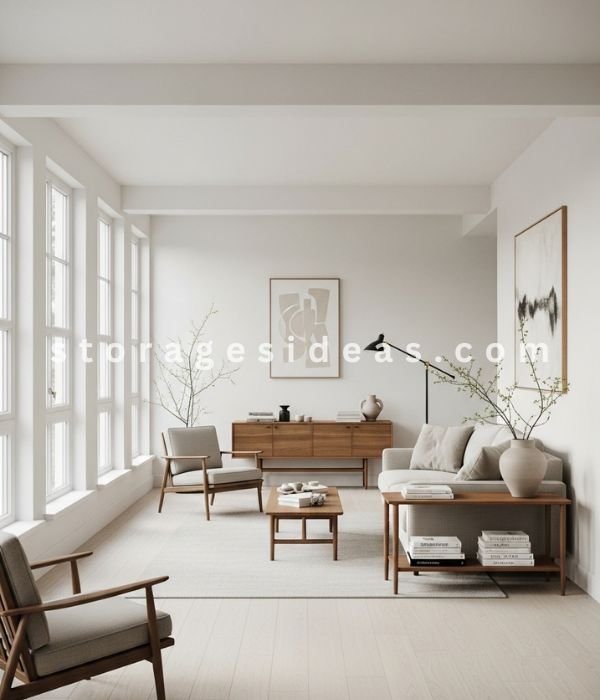 Reducing Visible Items to Calm the Entire Space