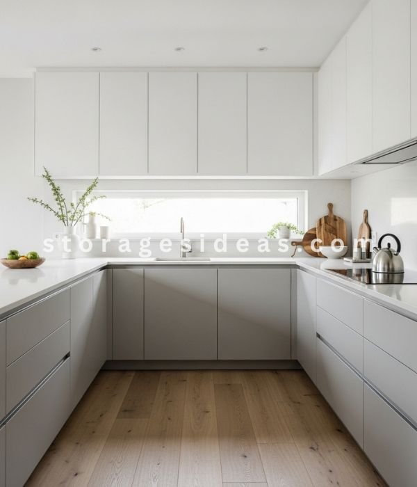 10 Simple Kitchen Counter Storage Ideas That Make Small Kitchens Feel Bigger 7 Removing What Doesnt Need