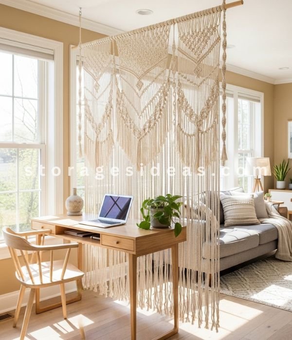 Rope or Macrame Dividers