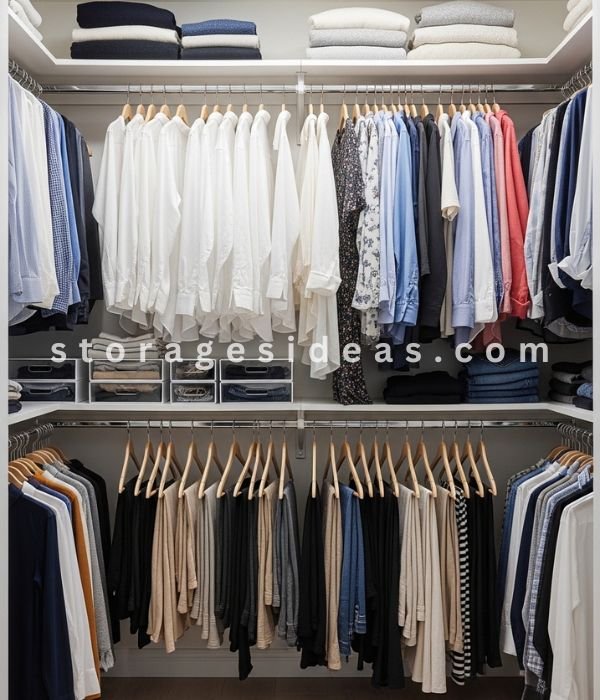 17 Genius Small Apartment Storage Tricks That Instantly Double Your Space 8 Small Apartment Closet Storage