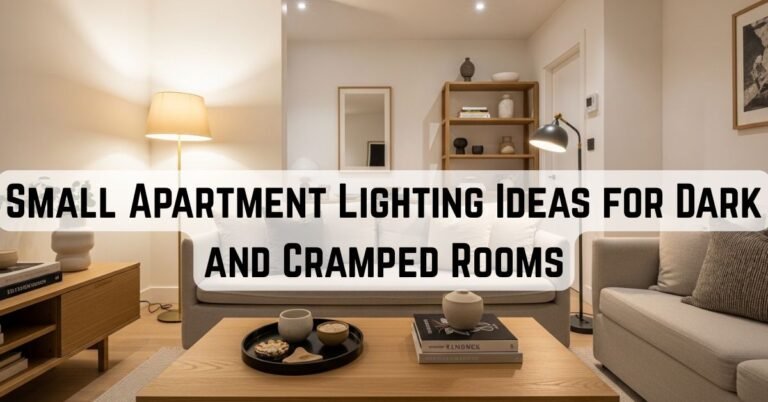 Home 10 12 Practical Small Apartment Lighting Ideas for Dark and Cramped Rooms