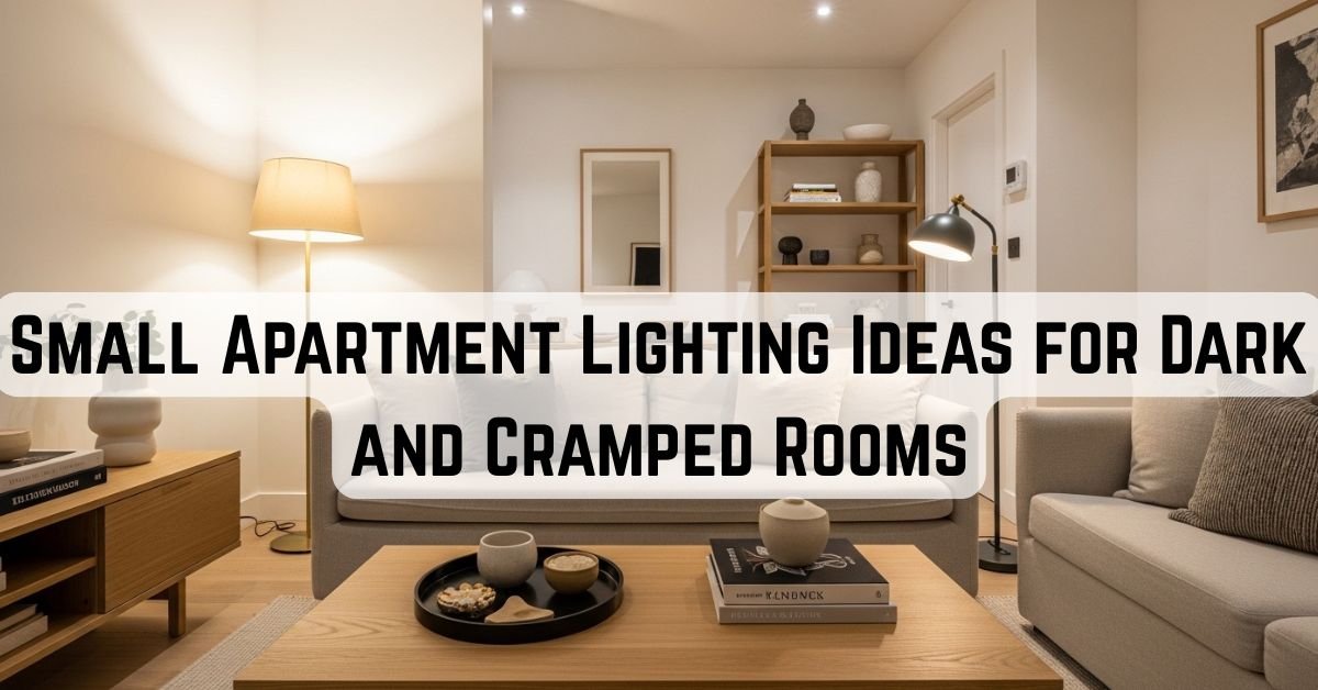 Small Apartment Lighting Ideas for Dark and Cramped Rooms