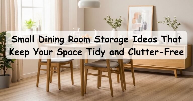 Home 12 10 Best Small Dining Room Storage Ideas That Keep Your Space Tidy and Clutter-Free