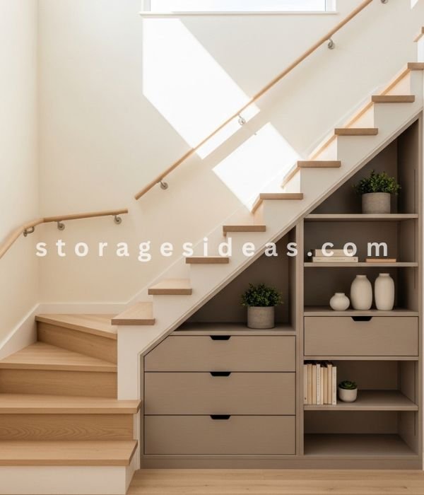 10 Floor-to-Ceiling Storage Ideas That Maximise Every Inch of Space 8 Staircase Floor to Ceiling Storage That Uses Every Nook