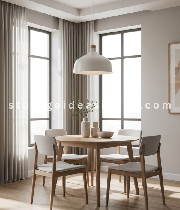 9 Small Dining Room Makeover Ideas That Transform Your Space Without Renovation 1 Switch to a Space Saving Dining Table