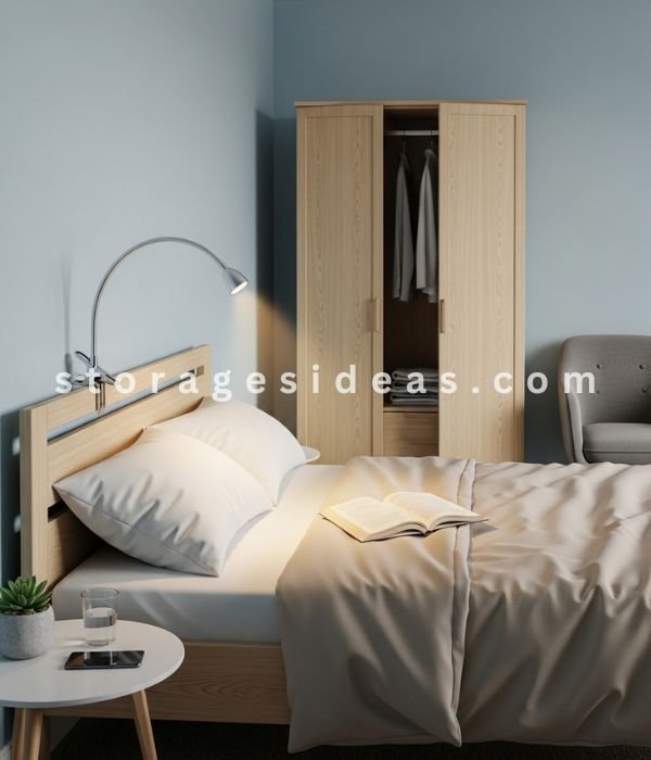 Practical Small Bedroom Lighting Ideas: The Clip-On and Clamp Light