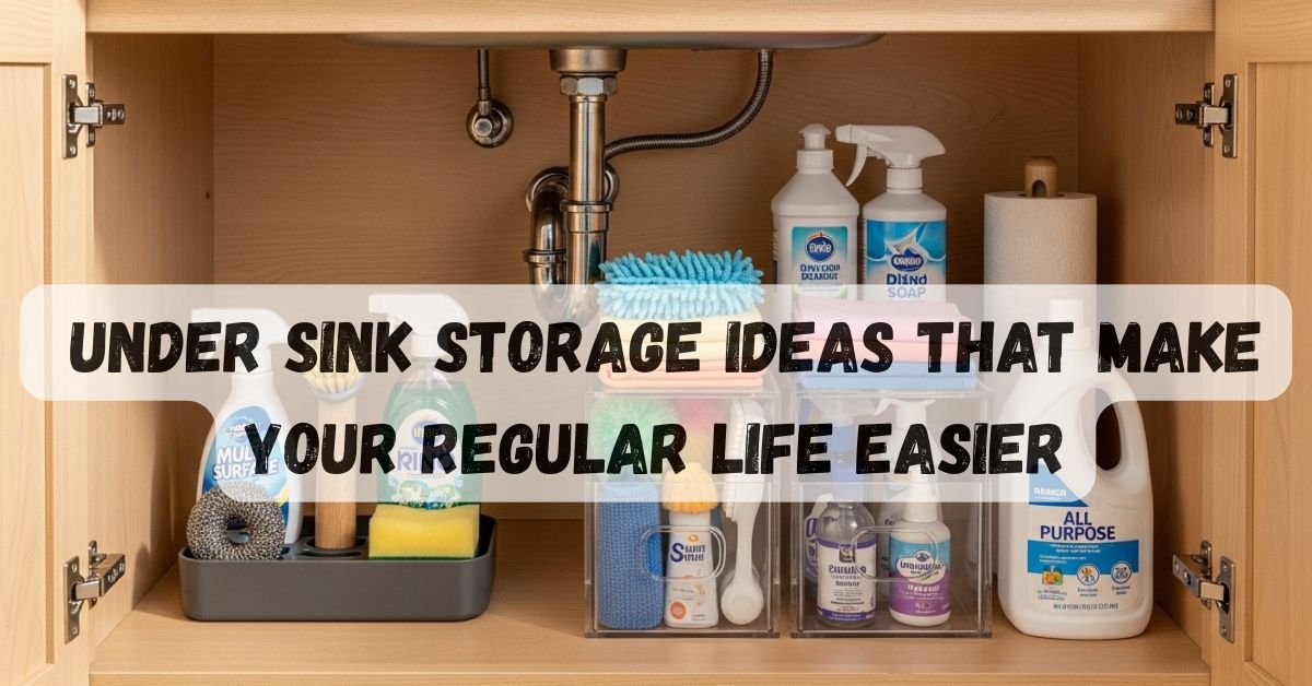 Under Sink Storage Ideas That Make Your Regular Life Easier