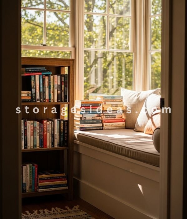 Under the Window as a Reading Storage Spot