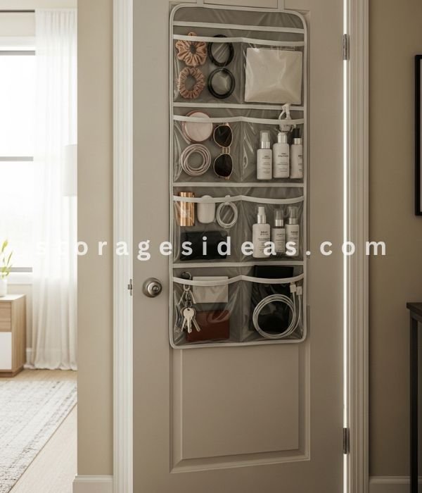 17 Genius Small Apartment Storage Tricks That Instantly Double Your Space 3 Use Door Space Without Making It Messy