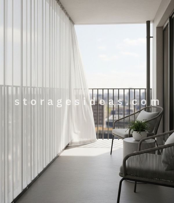 Use Privacy Screens or Curtains