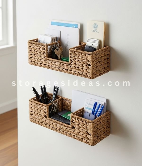 Wall Mounted Baskets