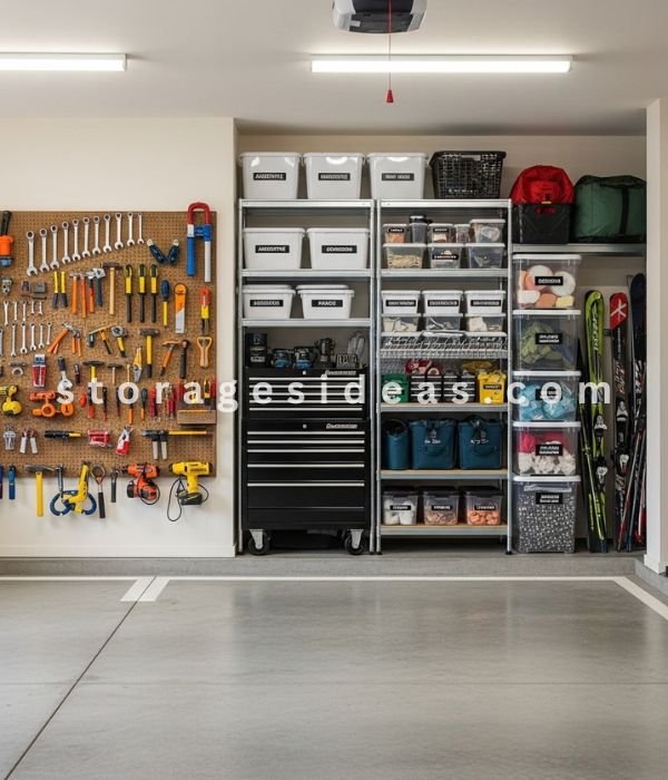 Zone Based Garage Layout